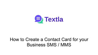 How to Create a Contact Card to Send for your Business SMS screenshot 3