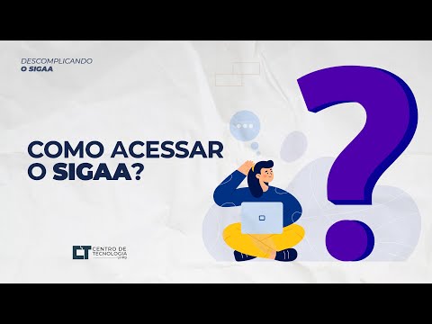 Como acessar o SIGAA? | UFPB