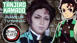 Tanjiro Kamado Makeup Tutorial Demon Slayer Tanjiro Makeup Tutorial
