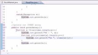 Java Stock Market Analyzer Program - 5