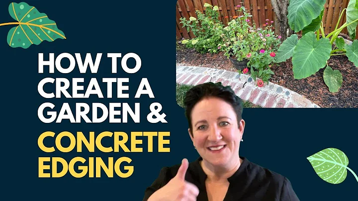 Create your Own Garden & DIY Concrete Boarder/Edging