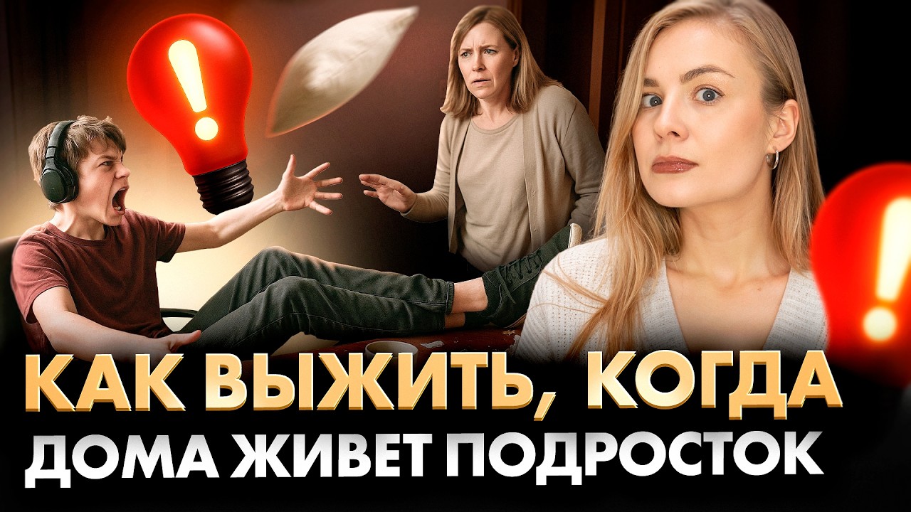 Подросток орет, психует и вас ненавидит? ВОТ 5 рабочих решений