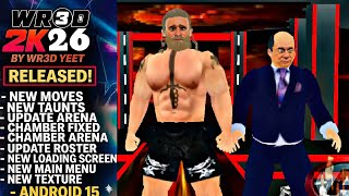 WR3D 2K26 V.3 NEW MOVES & ARENAS JUST DROPPED! screenshot 3