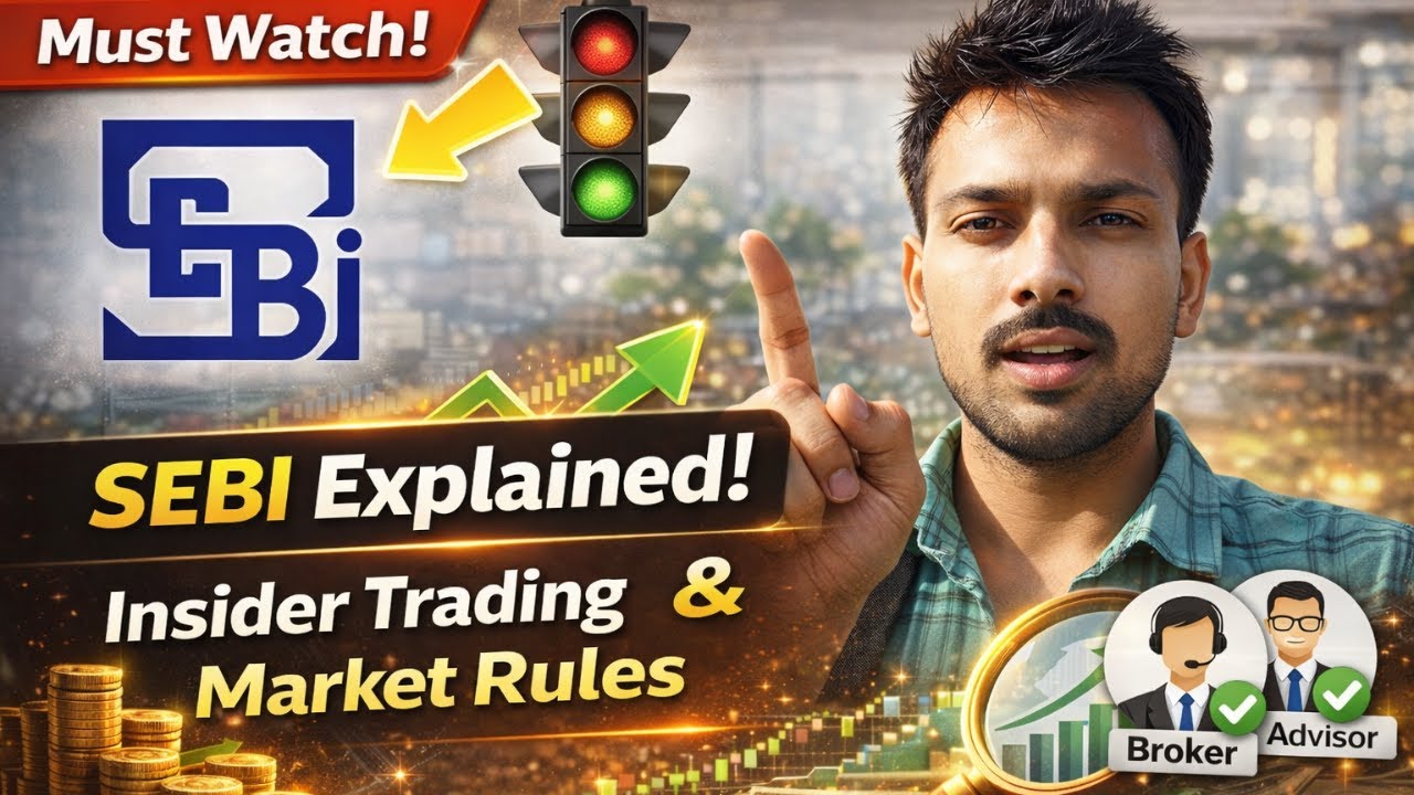 SEBI Explained in Hindi | SEBI Kya Hai, Insider Trading, Market Ka Police Kaun?