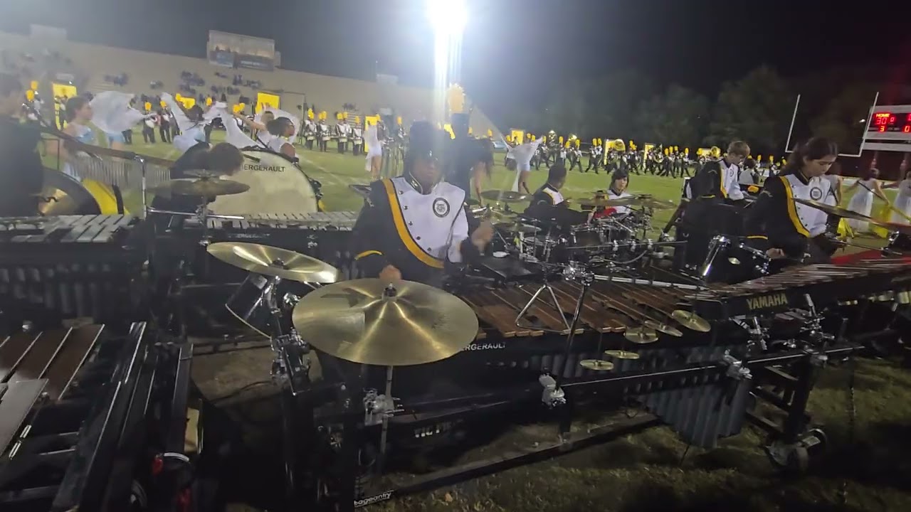 Buchholz High School Senior Night 2025 Front Ensemble Focus