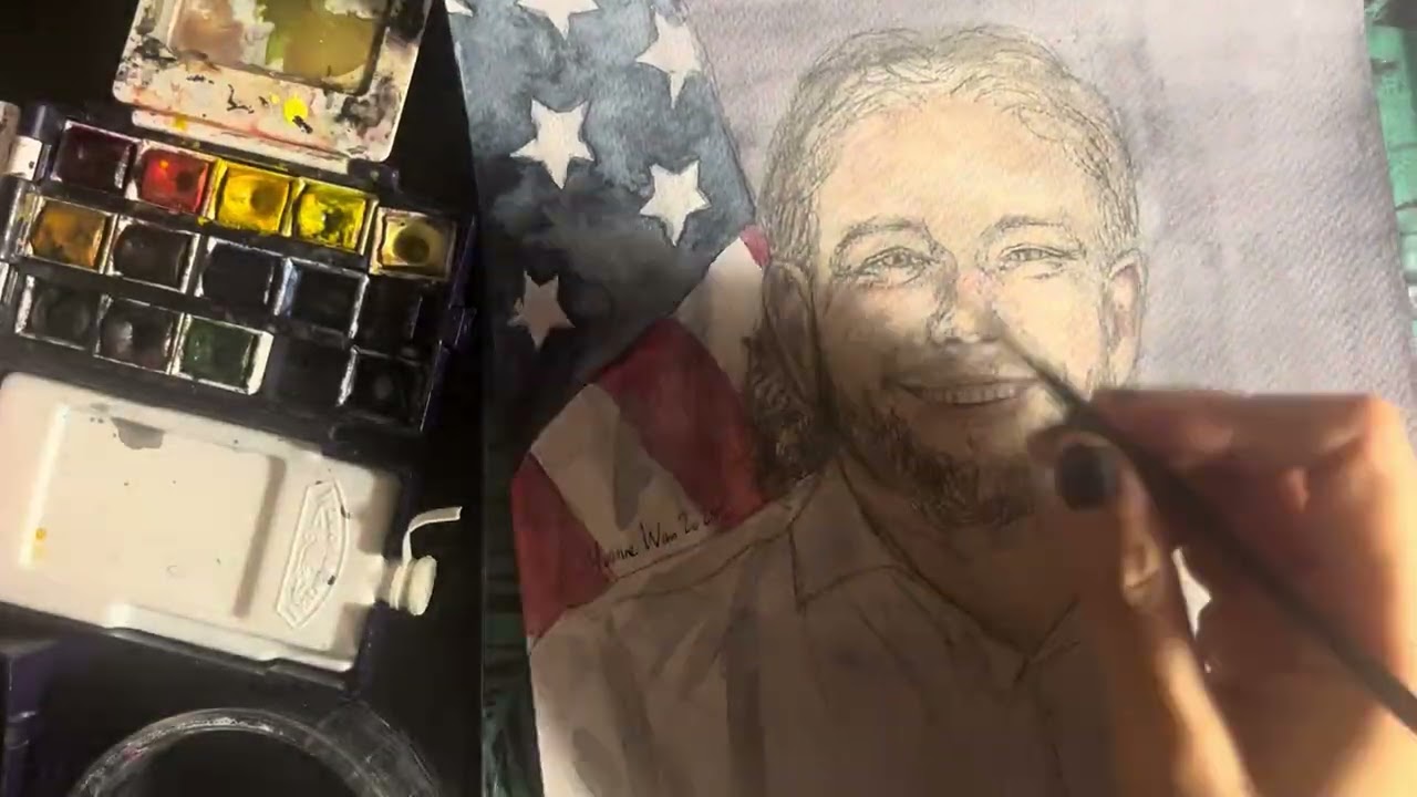 Honoring Drew Wilcox of Mesa fire dept. Portrait 2