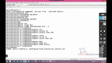 CCIE Collaboration Lab 3 Demo Section 1 1 Voice and Data Vlan