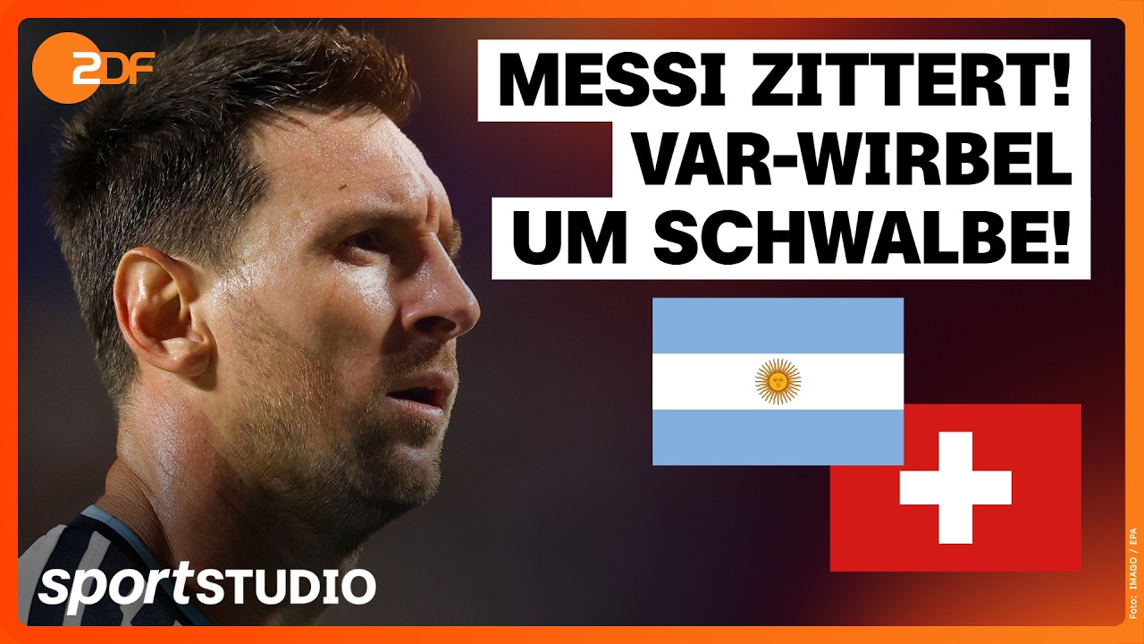 Argentinien – Schweiz Highlights | Viertelfinale, FIFA WM 2026 | sportstudio