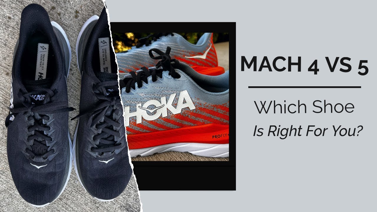 Hoka Mach 4 vs Mach 5 | Which Shoe Is Right For You?