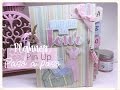 Tutorial Agenda scrapbooking Pin Up