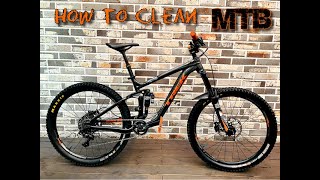 How to clean your MTB