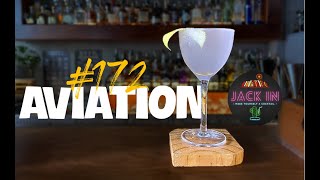 172 OF 365 | AVIATION | Cocktail màu tím Violet với rượu Gin | 365 ngày pha chế cùng Jack