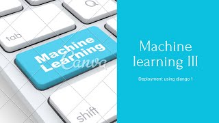 Deployment of Machine Learning Model using Django for Anxiety Screening 1