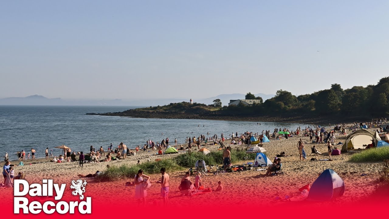 Heatwave hits Scotland as temperatures rise across the country