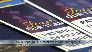 ECPD hopes to fill five vacancies in latest hiring push