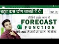 Complete Guide to Forecast Function in Excel in Hindi | Forecasting in Excel | Excel in Hindi #excel