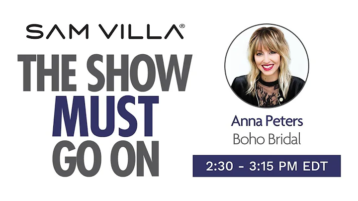 The Show Must Go On - Anna Peters - Boho Bridal - ...