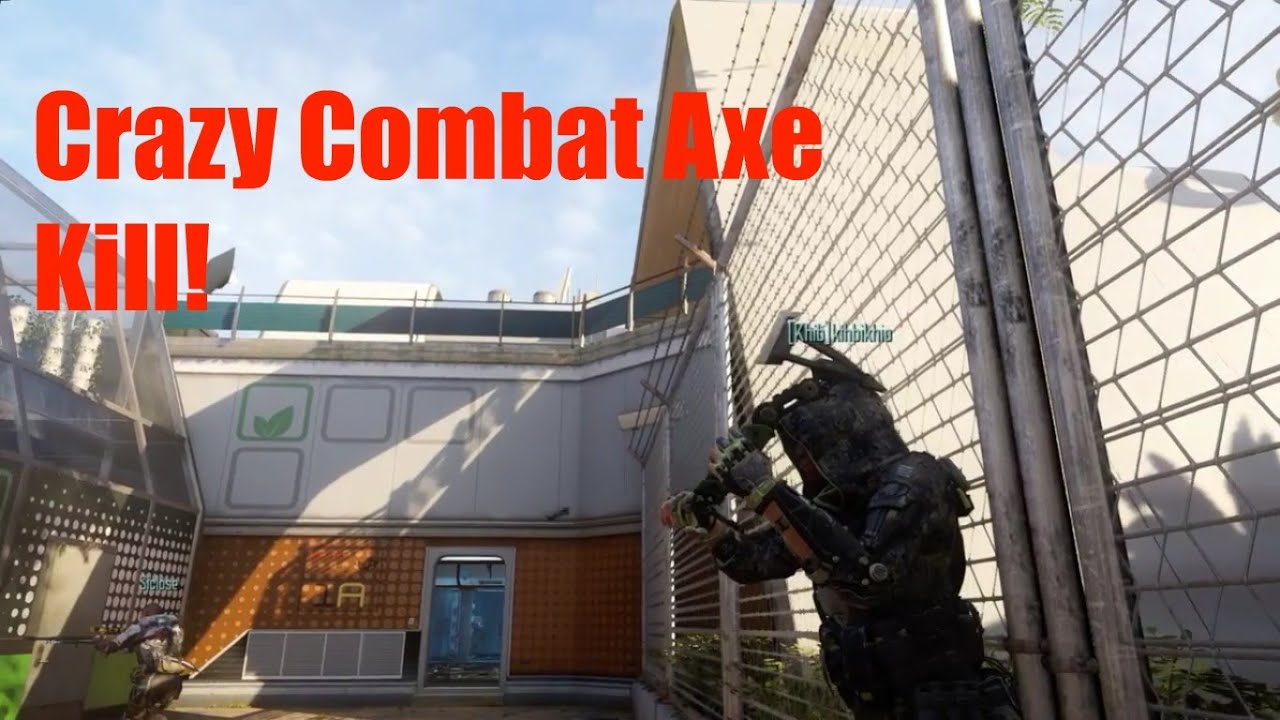 Crazy Combat Axe Kill In Black Ops 3!