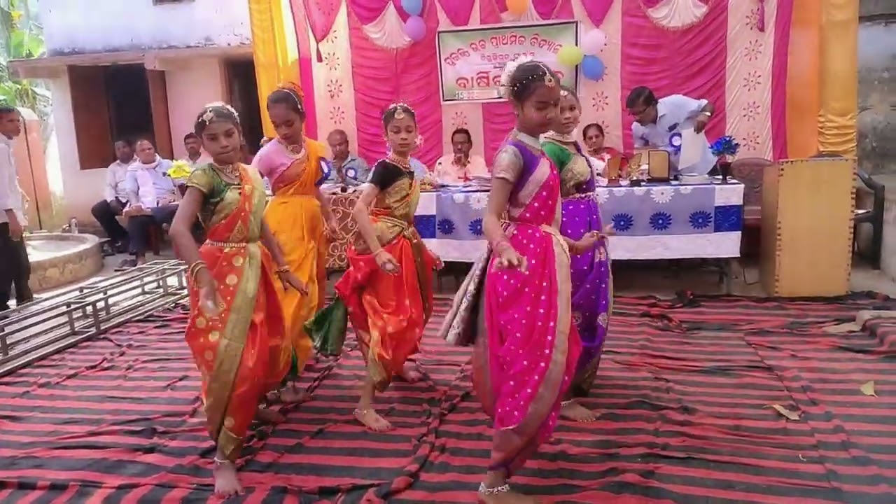 Annual function video, trahimam trahimam, viral video, new video,  dam dam bajila dhol, durga puja .