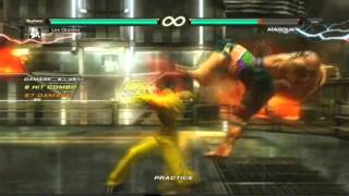 Tekken 6 BR - Lee Mist Trap Combo 01