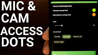 Access Dots for Android Shows When the Cameras or Microphones are Active screenshot 4