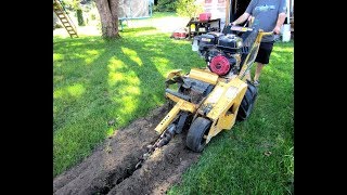 RTX 100 - Easily Dig A Trench For Cable Or Pipe!