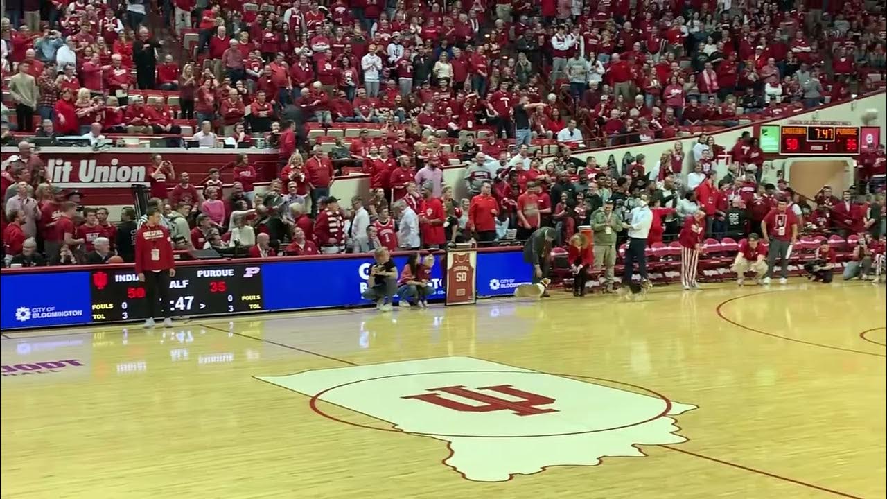 Race halftime at Indiana University YouTube