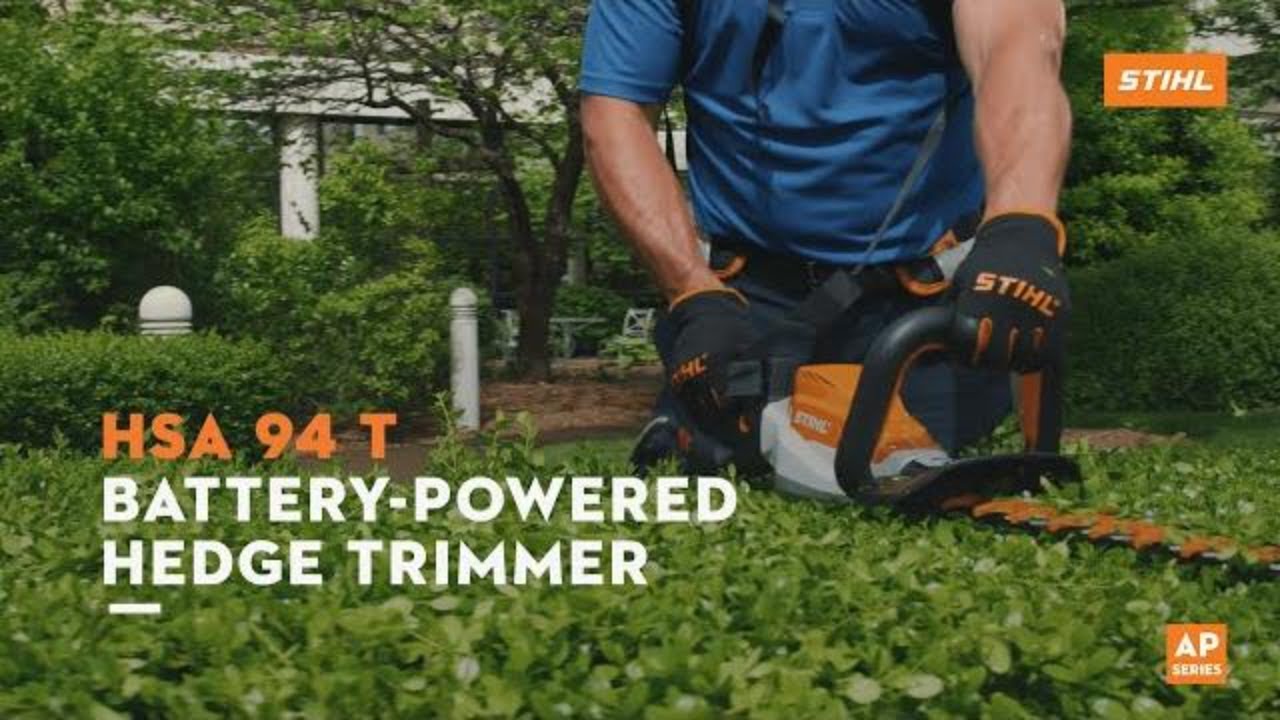 stihl battery hedge trimmer professional