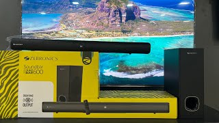 Zebronics jukebar 600 unboxing Review Great sound bar under rs10000/-