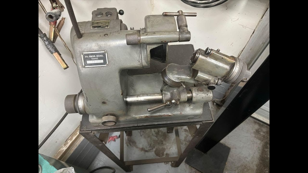 Deckel SO Cutter Grinder - YouTube