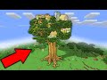 HOW OUR VILLAGE OF VILLAGERS ENDED UP ON A GIANT TREE IN MINECRAFT ? 100% TROLLING TRAP !