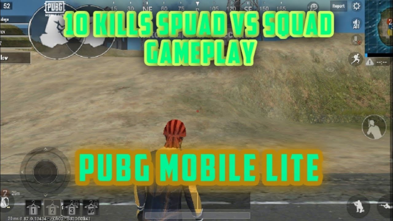 10 kills squad vs squad gameplay pubg mobile lite - YouTube