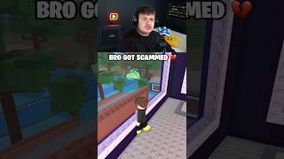 BRO GOT SCAMMED 💀🥀 #roblox #stealabrainrot