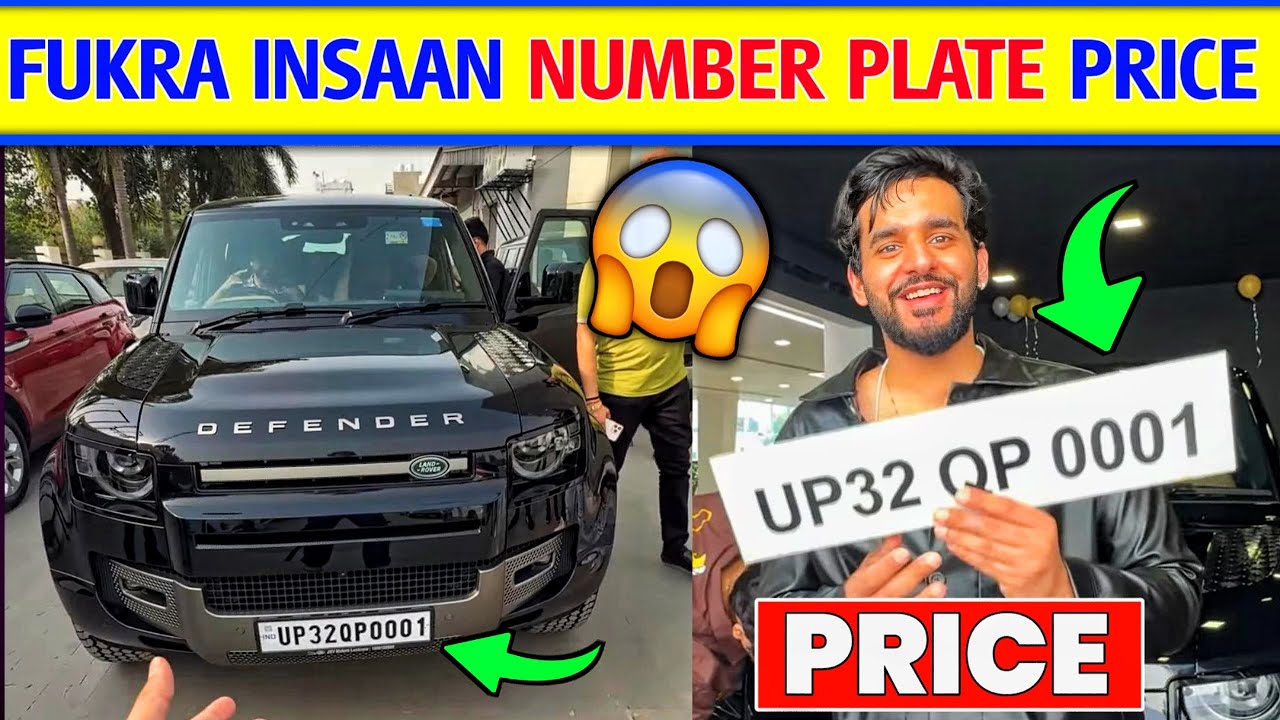 fukra-insaan-defender-car-number-plate-price-triggered-insaan-new
