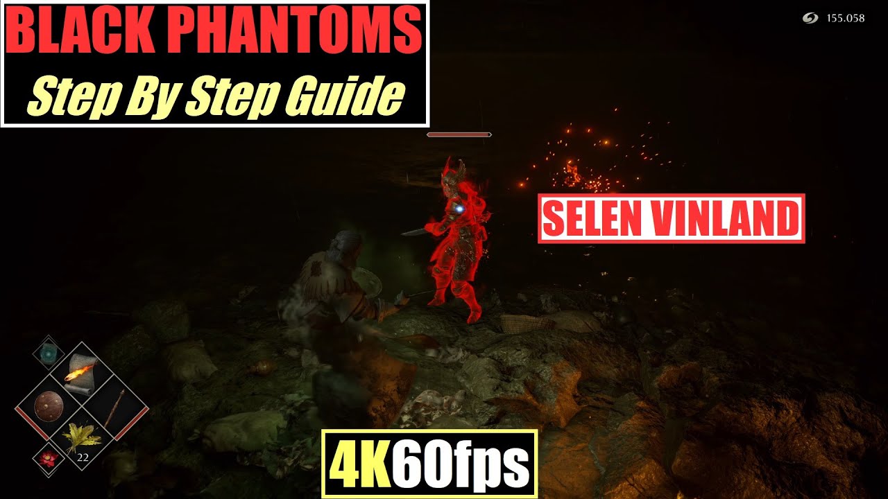 Demon's Souls remake - Black Phantom Selen Vinland location - Step by step guide - See description