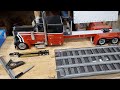 Fabricating 1/14 Lowboy for Semi Truck Part 1
