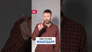 How to sign WhatsApp: BSL Sign of the Day 132
How to sign WhatsApp: BSL Sign of the Day 132 How to sign WhatsApp: BSL Sign of the Day 132