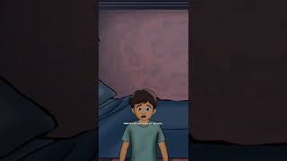 ​Aaj raat apni Almari check kar lena... 🚪💀 #horror #animation #horror