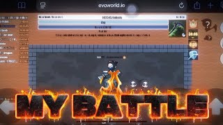 My Battle #1 | EvoWorld.io #evolution 