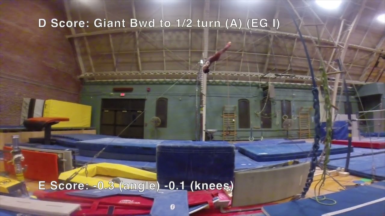 High Bar - NAIGC Advanced (GymACT) - Judged Routine