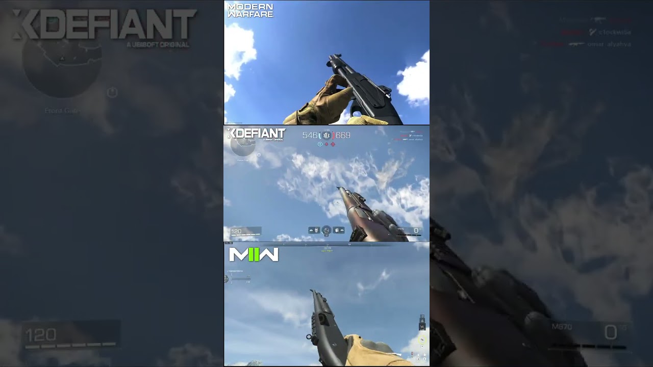 Call of Duty Modern Warfare vs. XDefiant vs. Call of Duty Modern Warfare 2 _ Comparison 