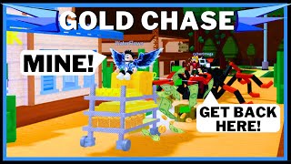 STEALING GOLD & EXPLODING BANK VAULTS!! Trolling In Build A Boat ROBLOX