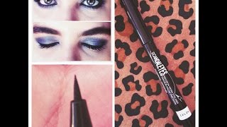 Rimmel London Scandaleyes Precision Micro Eyeliner First Impressions! ♡ screenshot 5