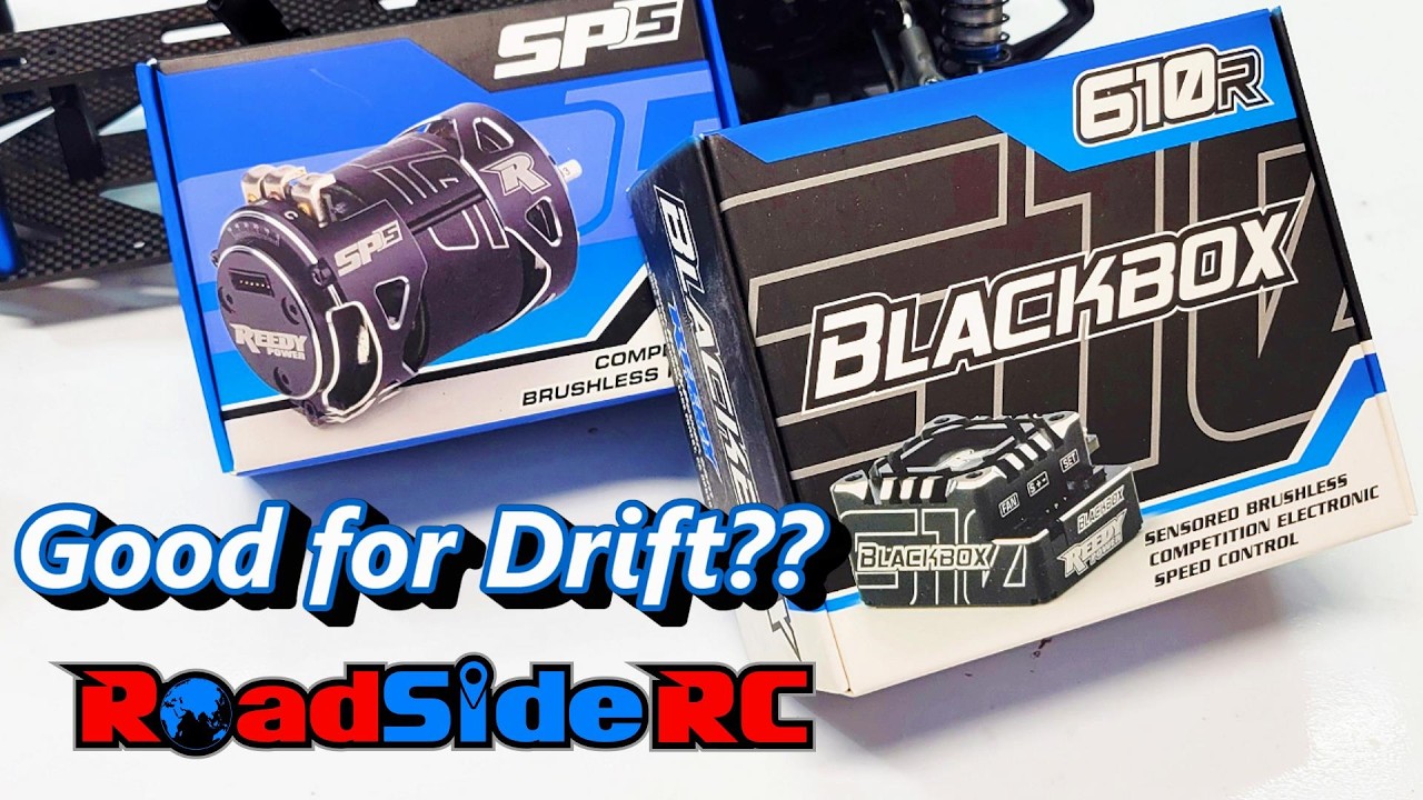 Good for drifting?  Reedy Blackbox 610R ESC and Sonic Brushless motor TESTED!