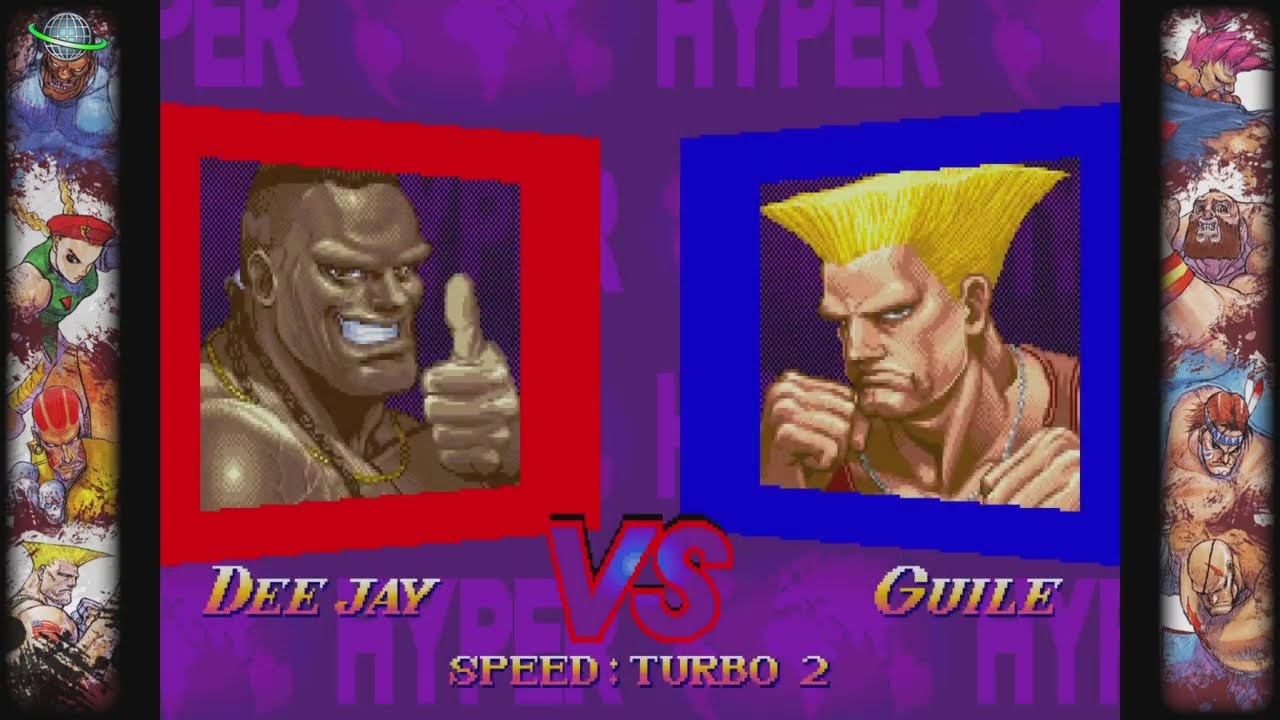 HYPER Street Fighter II - Dretokdan (Zangief, DeeJay, Sagat) vs ashvanden (Guile)