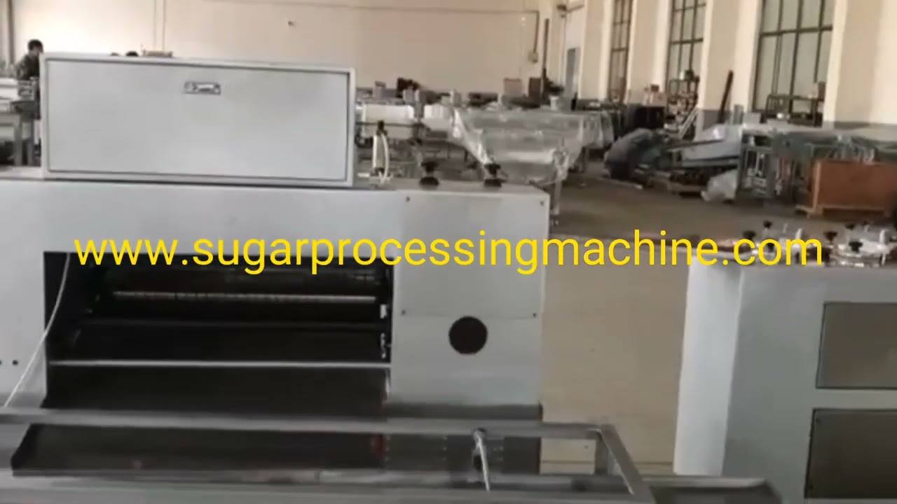 Hard candy processing machine Automatic Toffee making machine manufacturer Candy Stamping Machine