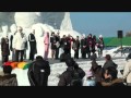 流氷まつりとてんつくマンとレインボーフラッグ