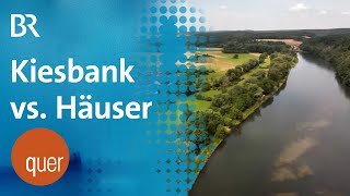 Hochwasser-Dilemma: Häuser abreißen statt Kiesbank gefährden?