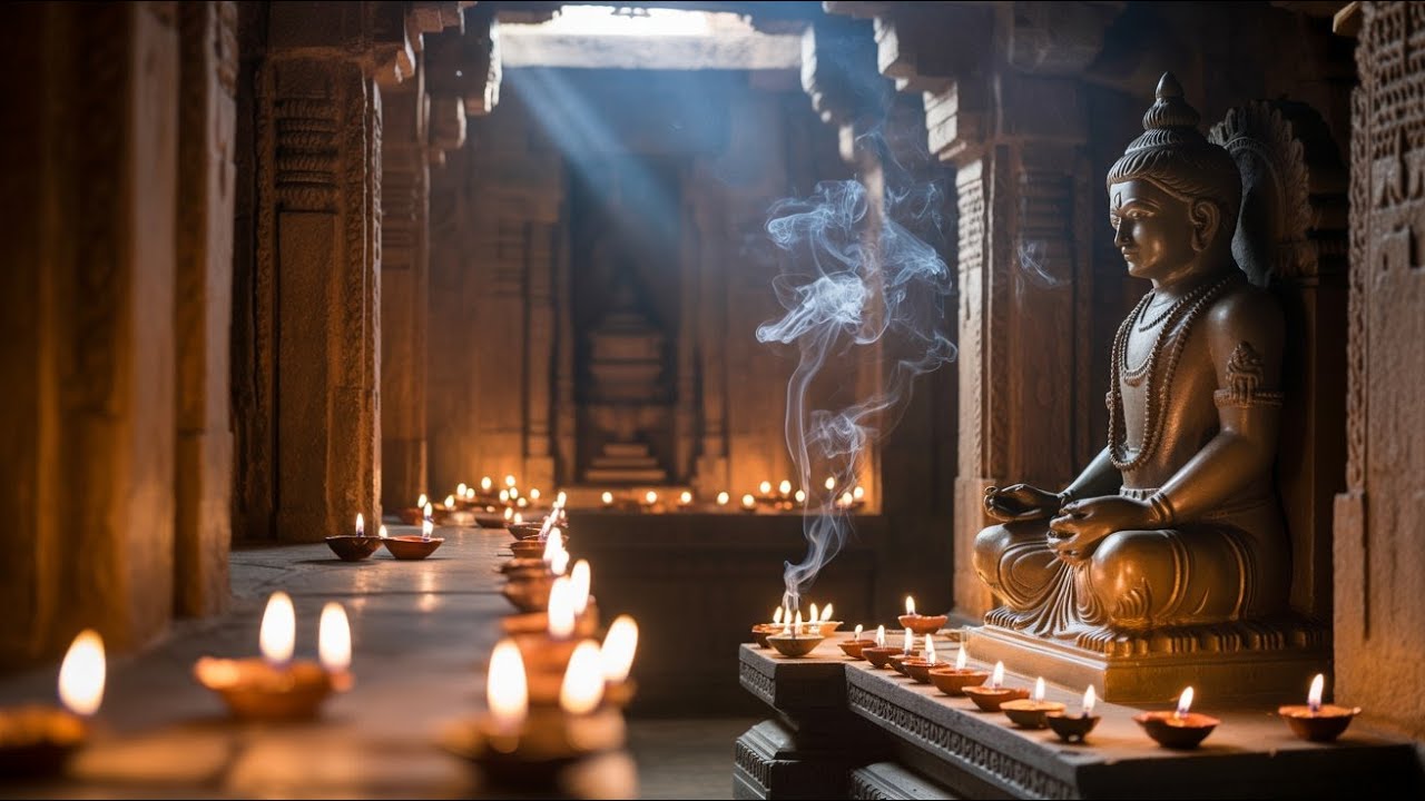 Sacred Bell Meditation – Pure Temple Bells & Gentle Ambient Layers