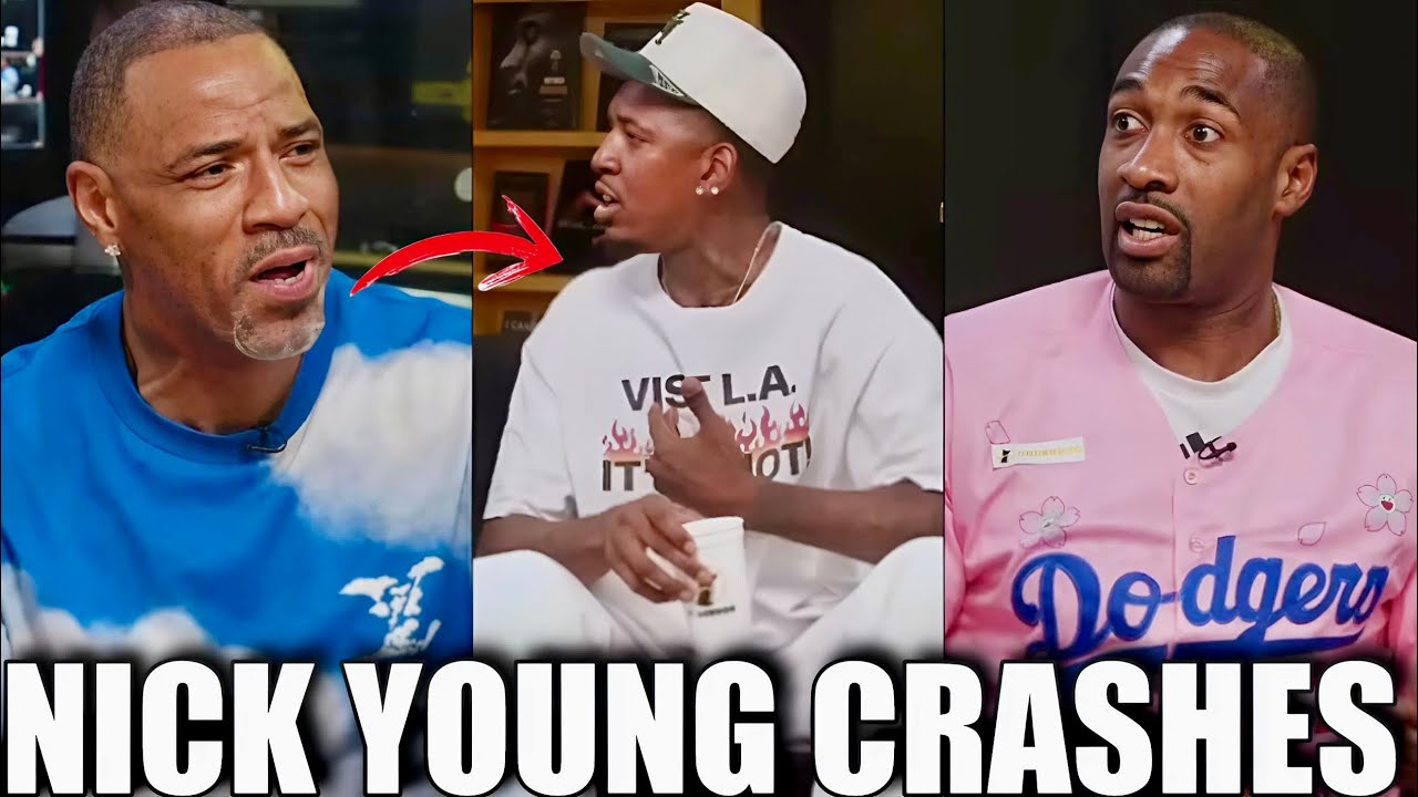 ‘SHUT THE F UP’ Nick Young GOES Ballistic On Kenyon Martin & Gilbert Arenas LIVE Bec Of Kobe VS TMAC